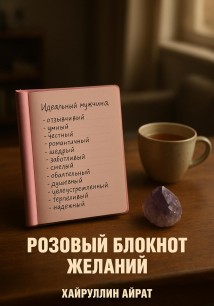 Розовый блокнот желаний