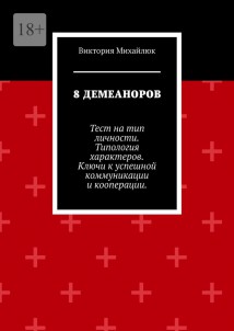8 демеаноров. Тест на тип личности. Типология характеров. Ключи к успешной коммуникации и кооперации.