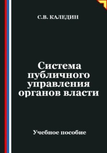 Система публичного управления органов власти
