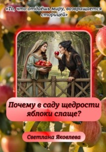 Почему в саду щедрости яблоки слаще?
