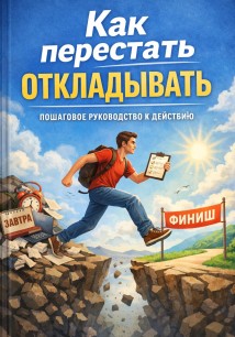 КАК ПЕРЕСТАТЬ ОТКЛАДЫВАТЬ:ПУТЬ К ДЕЙСТВИЮ